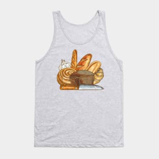 Bread and Garlic Tank Top